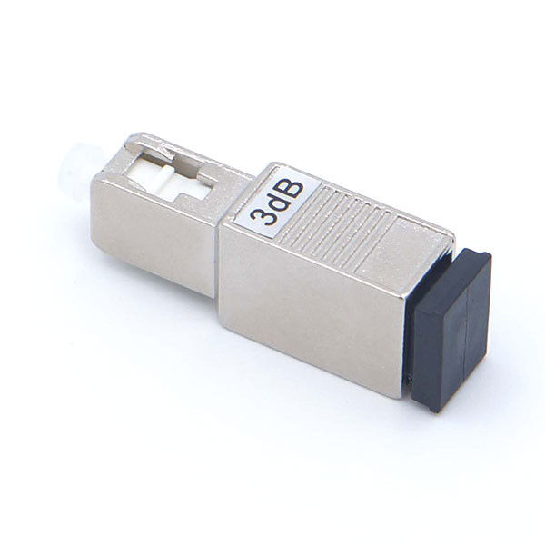 धातु सामग्री के साथ पुरुष - महिला फाइबर ऑप्टिक Attenuator सिंगल कोर 1 - 30dB