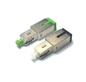महिला से पुरुष प्रकार फाइबर ऑप्टिक Attenuator, SC APC Attenuator 1-30dB