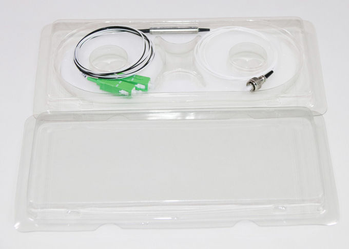 FWDM Tx 1550nm CWDM डिवाइस 20dB मेटल ट्यूब अलगाव लाइन की निगरानी के लिए