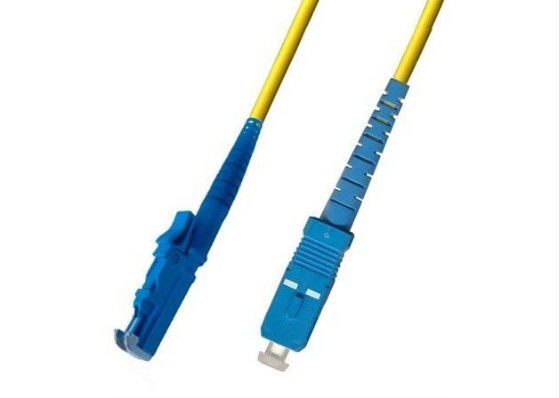 चीन 0.2dB Sc Apc फाइबर पैच कॉर्ड, SC / UPC - E2000 / UPC G652D / G657A केबल कंट्रोल कॉर्ड आपूर्तिकर्ता