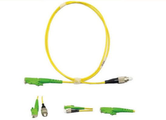 चीन G652D LC / APC - FC / UPC Lc Lc फाइबर पैच कॉर्ड, 9/125 फाइबर पिगटेल पैच कॉर्ड आपूर्तिकर्ता