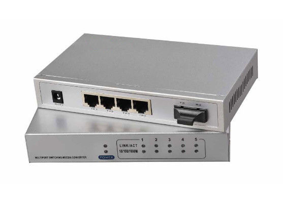 चीन MDI / MDIX नेटवर्क फाइबर ऑप्टिक स्विच मल्टी मोड IEEE802.3X मॉडल SM / MM डेटा दर आपूर्तिकर्ता