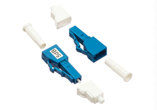 सिम्पलेक्स Voa चर ऑप्टिकल Attenuator, नियंत्रण रेखा / पीसी प्लग फिक्स्ड 5dB समायोज्य Attenuator आपूर्तिकर्ता