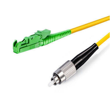FTTH फाइबर ऑप्टिक पैच कॉर्ड FC / UPC - E2000 / APC पीवीसी / LSZH सामग्री आपूर्तिकर्ता