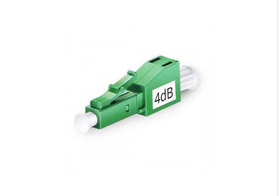 CATV सिस्टम के लिए प्लग प्रकार LC / APC 4DB फाइबर ऑप्टिक Attenuator प्लास्टिक सामग्री आपूर्तिकर्ता