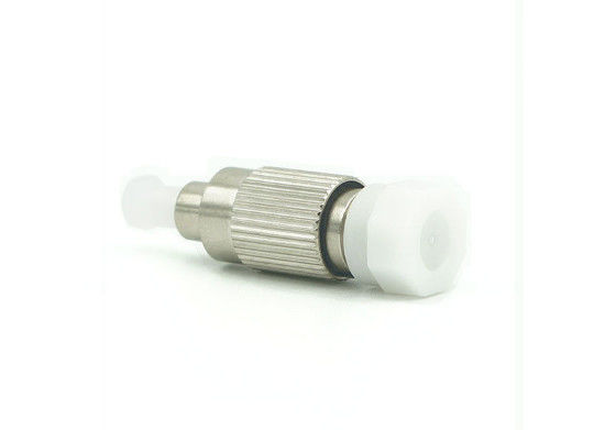 एफसी UPC फाइबर ऑप्टिक Attenuator 10dB फिक्स्ड निकला हुआ किनारा सिंगल कोर 1260 - 1620nm वेवलेंथ आपूर्तिकर्ता