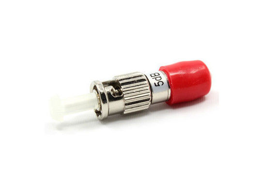 स्थानीय क्षेत्र नेटवर्क के लिए ST UPC धातु फाइबर ऑप्टिक Attenuator सिंगल मोड 1 - 30db आपूर्तिकर्ता