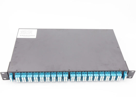 डेटा सेंटर 1270 - 1610NM CWDM Mux डिमक्स 500mw रेटेड पावर कम प्रविष्टि नुकसान आपूर्तिकर्ता