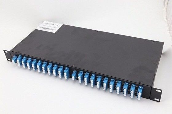फाइबर ऑप्टिकल एम्पलीफायर के लिए LC / UPC कनेक्टर्स DWDM Mux Demux 1537.40nm वेवलेंथ आपूर्तिकर्ता